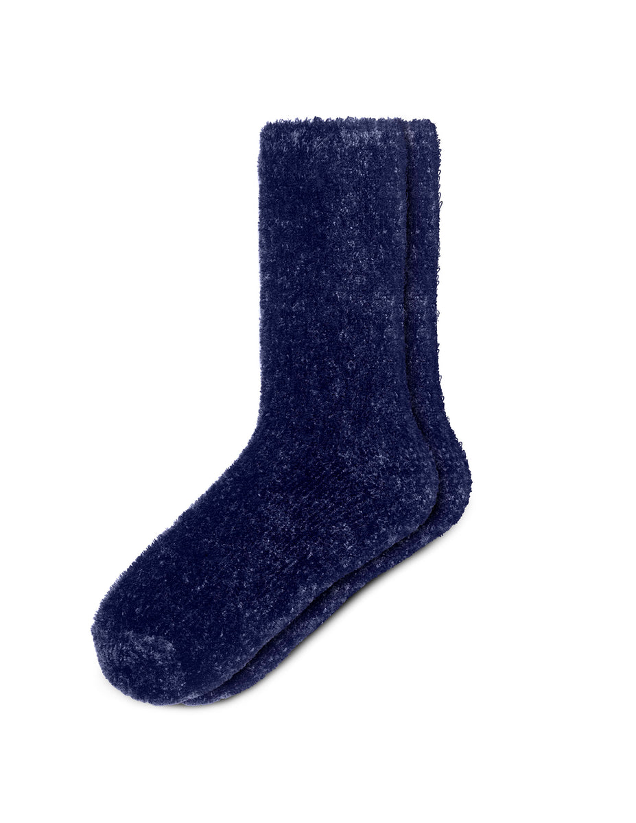 HUE Feather Lined Cozy Socks. 3 Pack