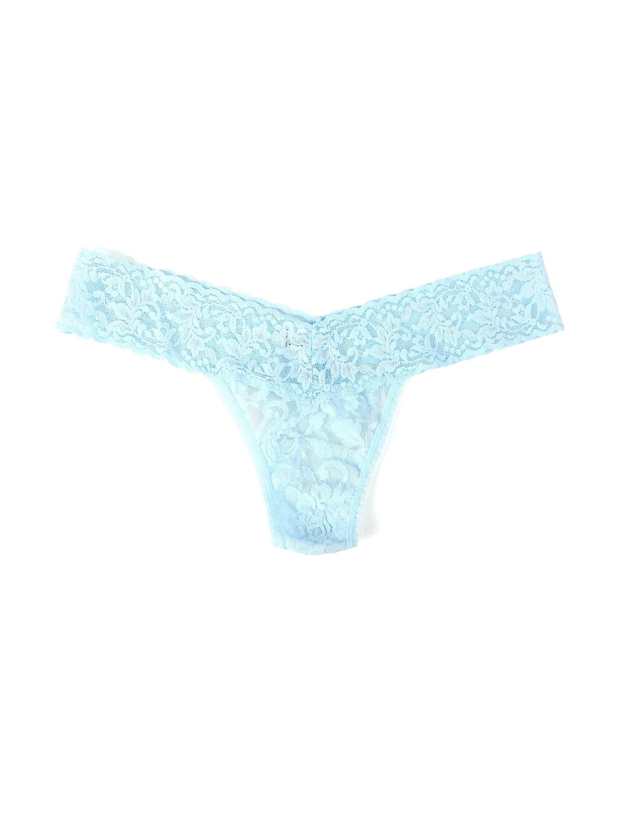 Hanky Panky Signature Lace Low Rise Thong (4911P)- Smile More