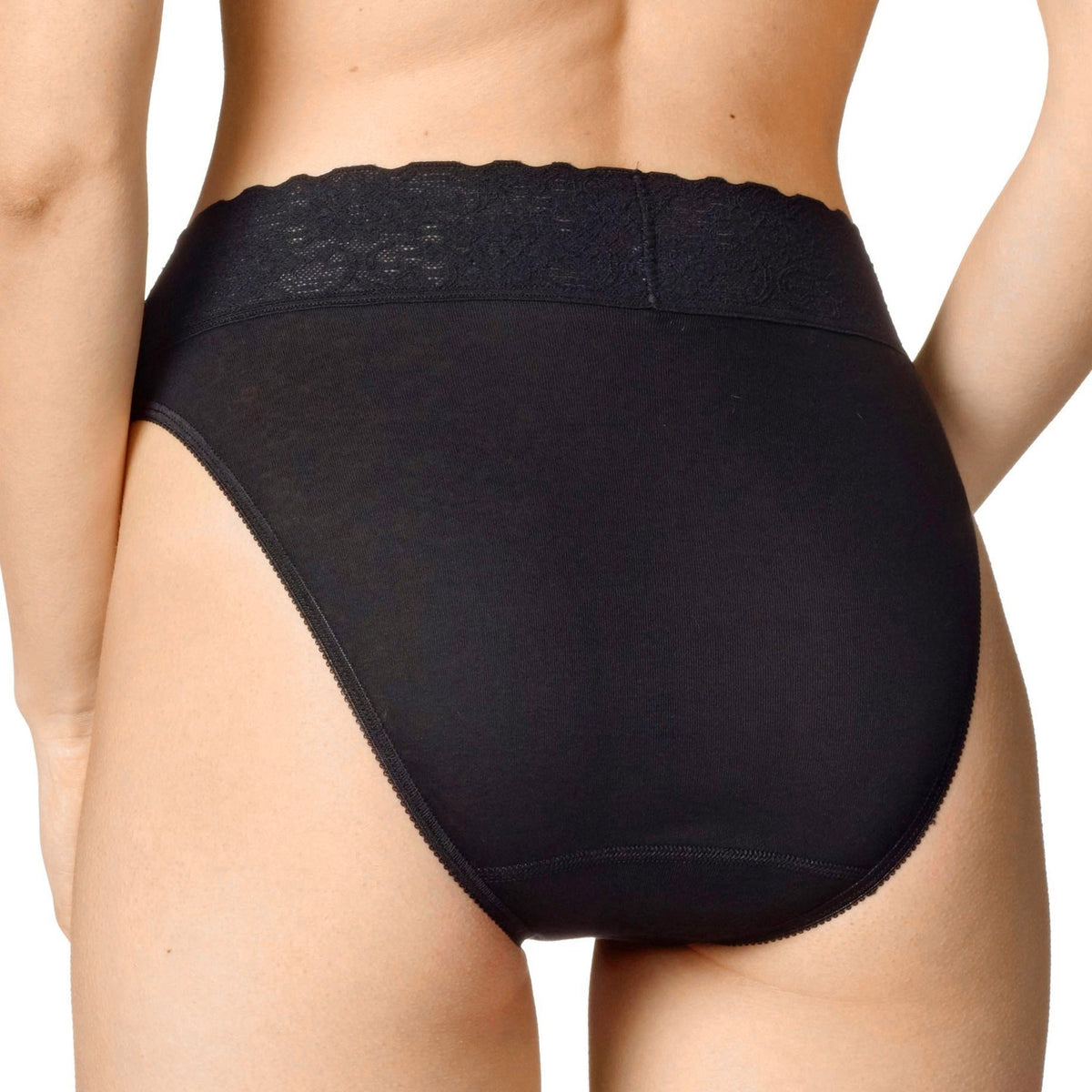 Calida, Intimates & Sleepwear, Calida 2230 Elastic Hi Cut Brief Panties  Black