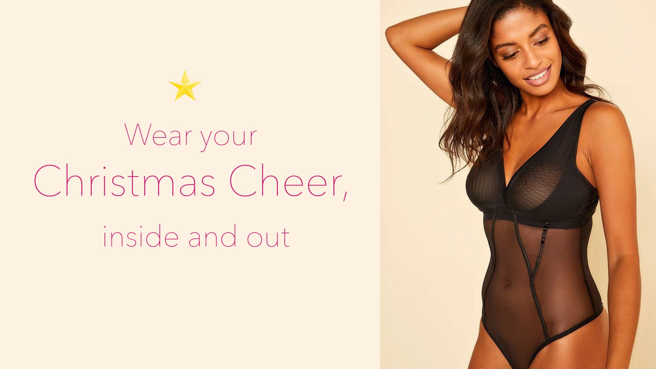 Wear your Christmas Cheer, inside and out