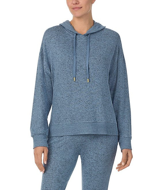 Donna Karan Sleep Sweater Staples Hoodie Lounge Top