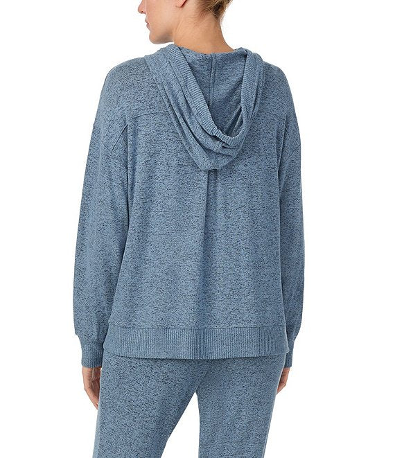 Donna Karan Sleep Sweater Staples Hoodie Lounge Top