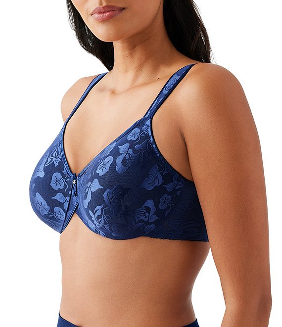 Wacoal Awareness Seamless Full Figure Underwire Bra - Blue Depths