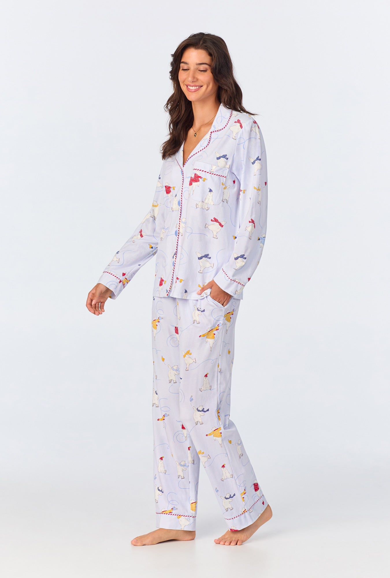 Bed Head Long Sleeve Classic Stretch Jersey PJ Set