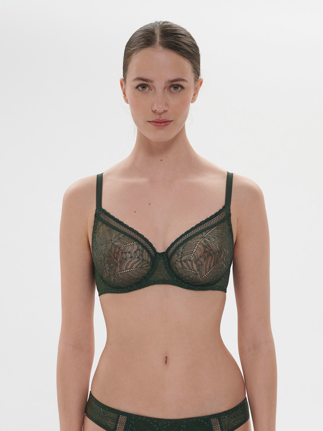 Simone Perele Comete Full Cup Bra - Icon Green