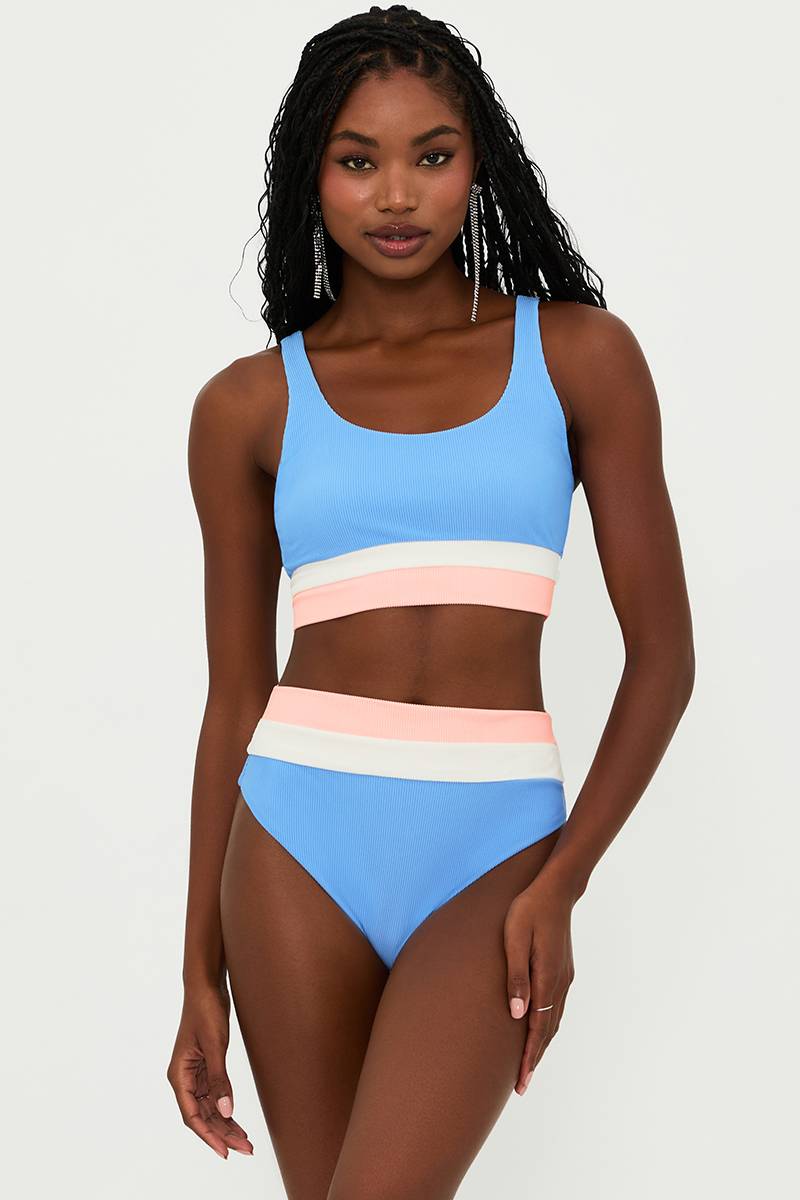 Beach Riot Mackenzie Colorblock Top