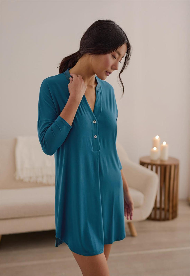 Fleurt Dolman 3/4 Sleeve Nightshirt