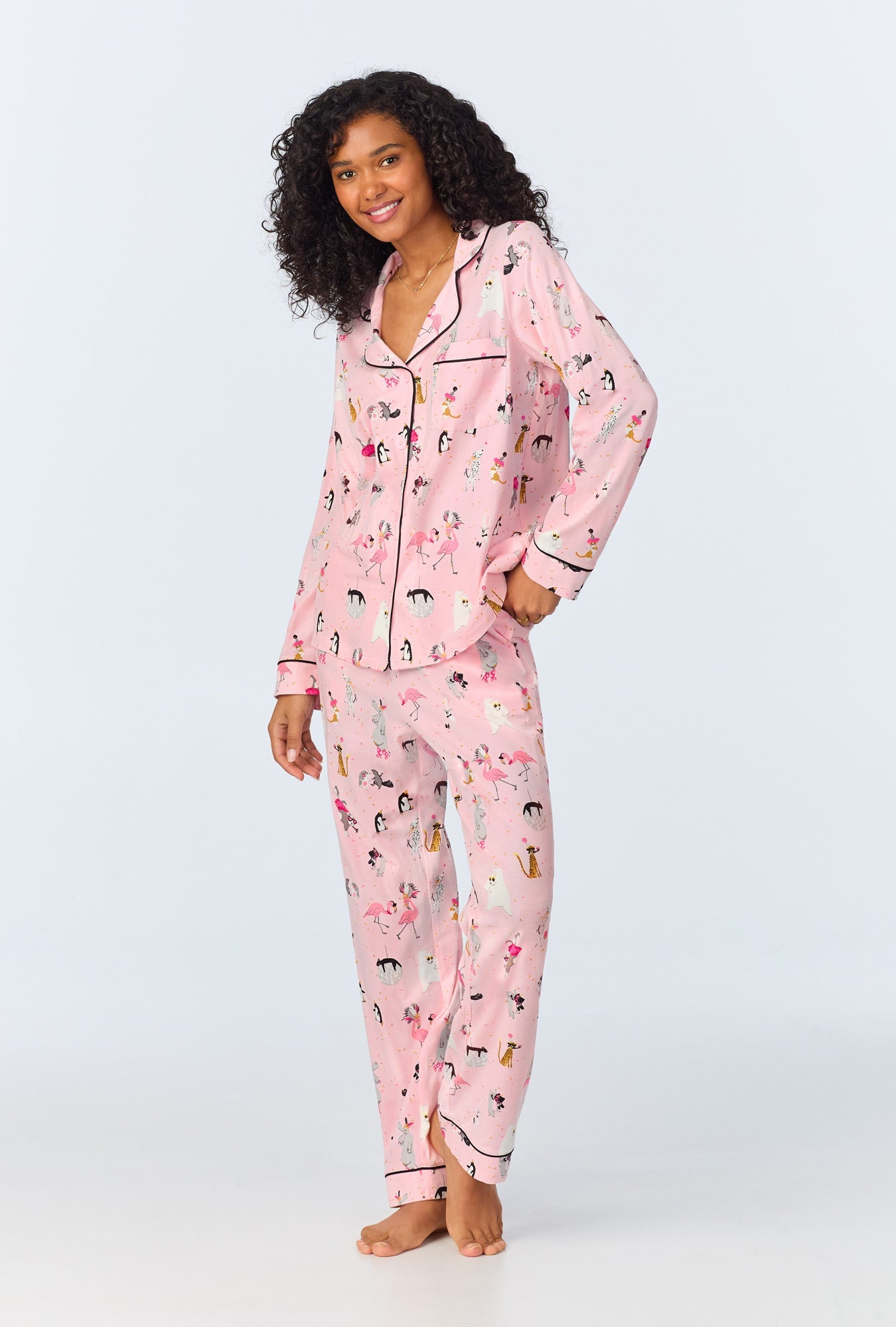 Bed Head Party Animals L/S Classic PJ Set