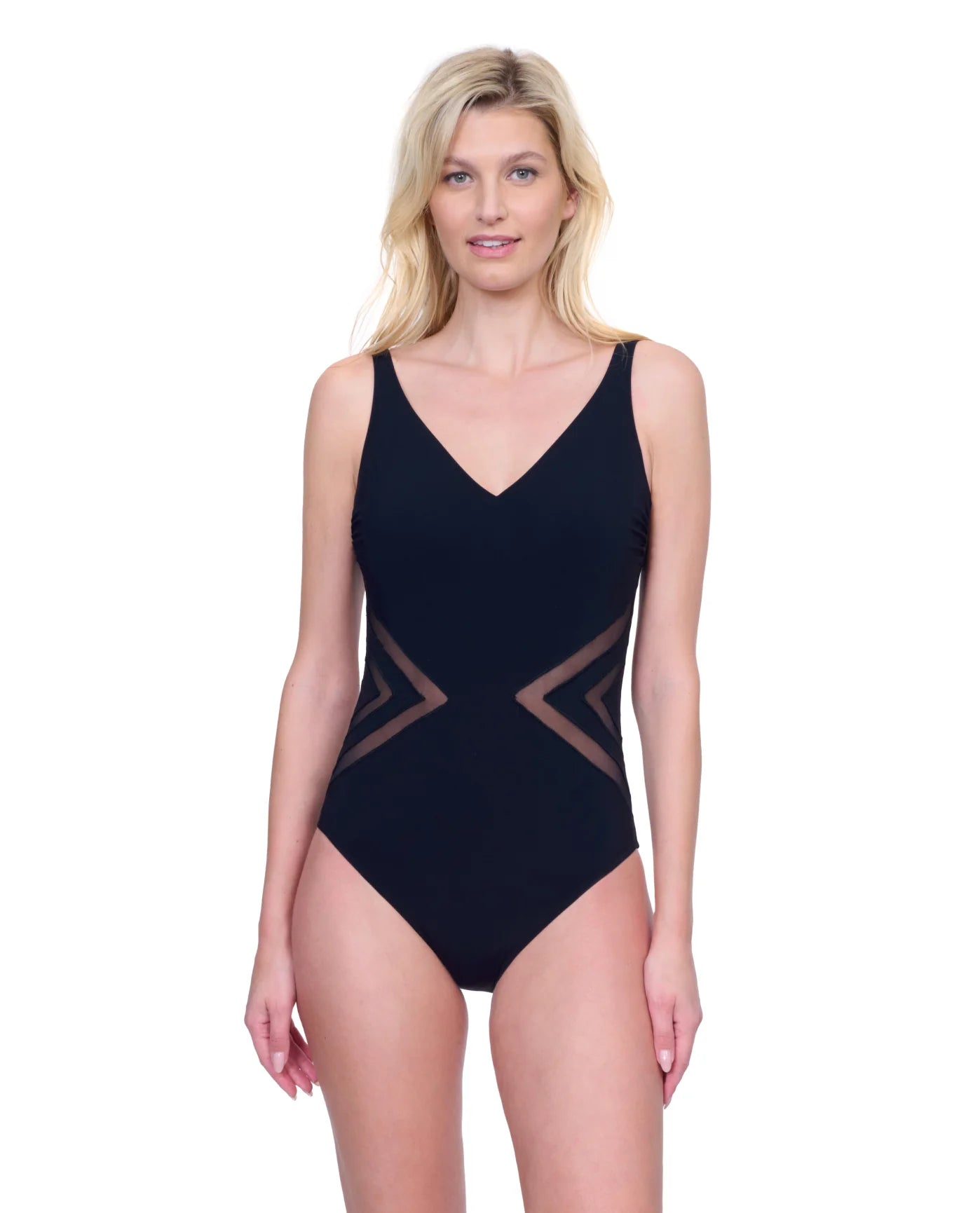 Gottex Day Dreamer V Neck One Piece Swimsuit