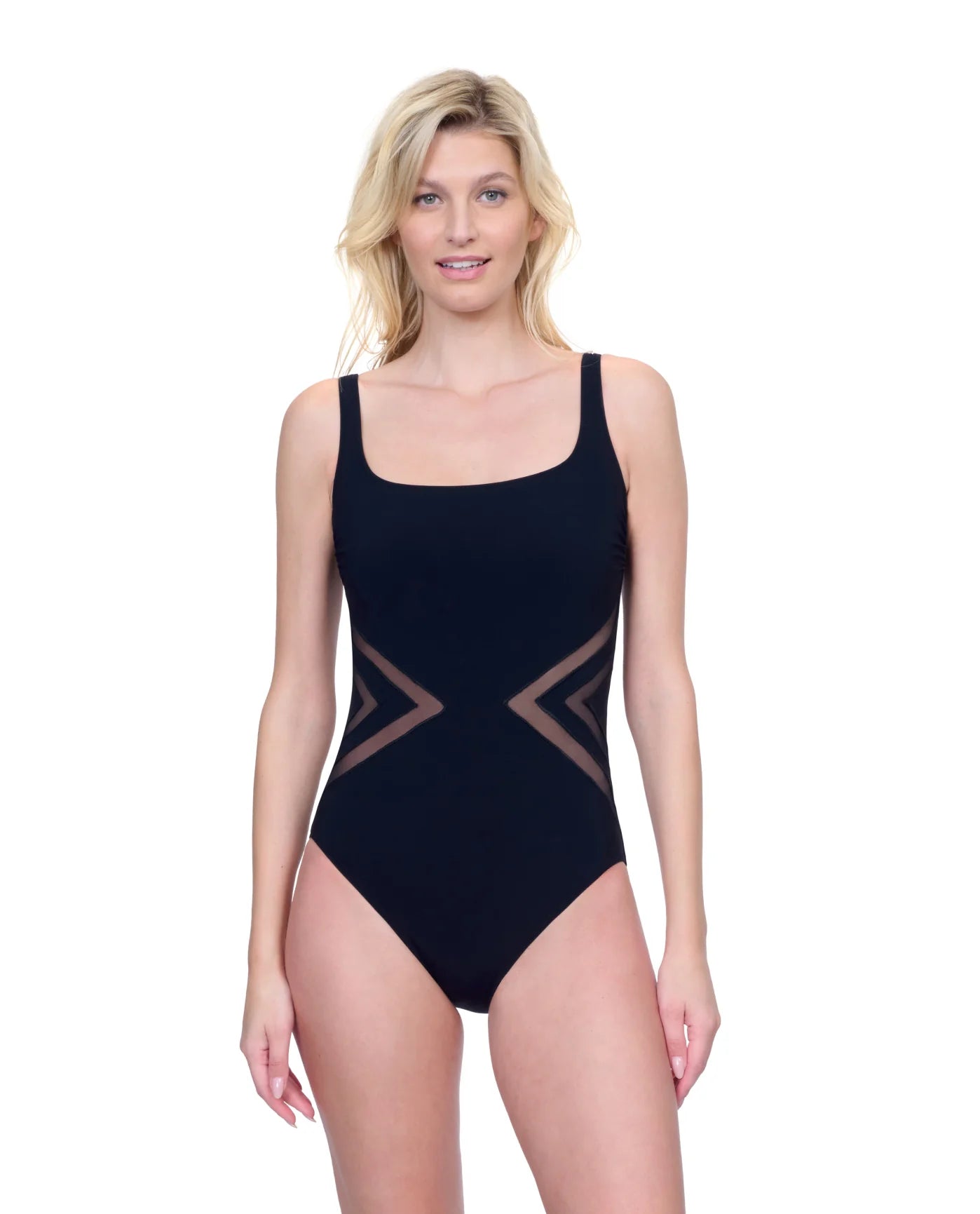 Gottex Day Dreamer Full Coverage Square Neck One Piece Swimsuit