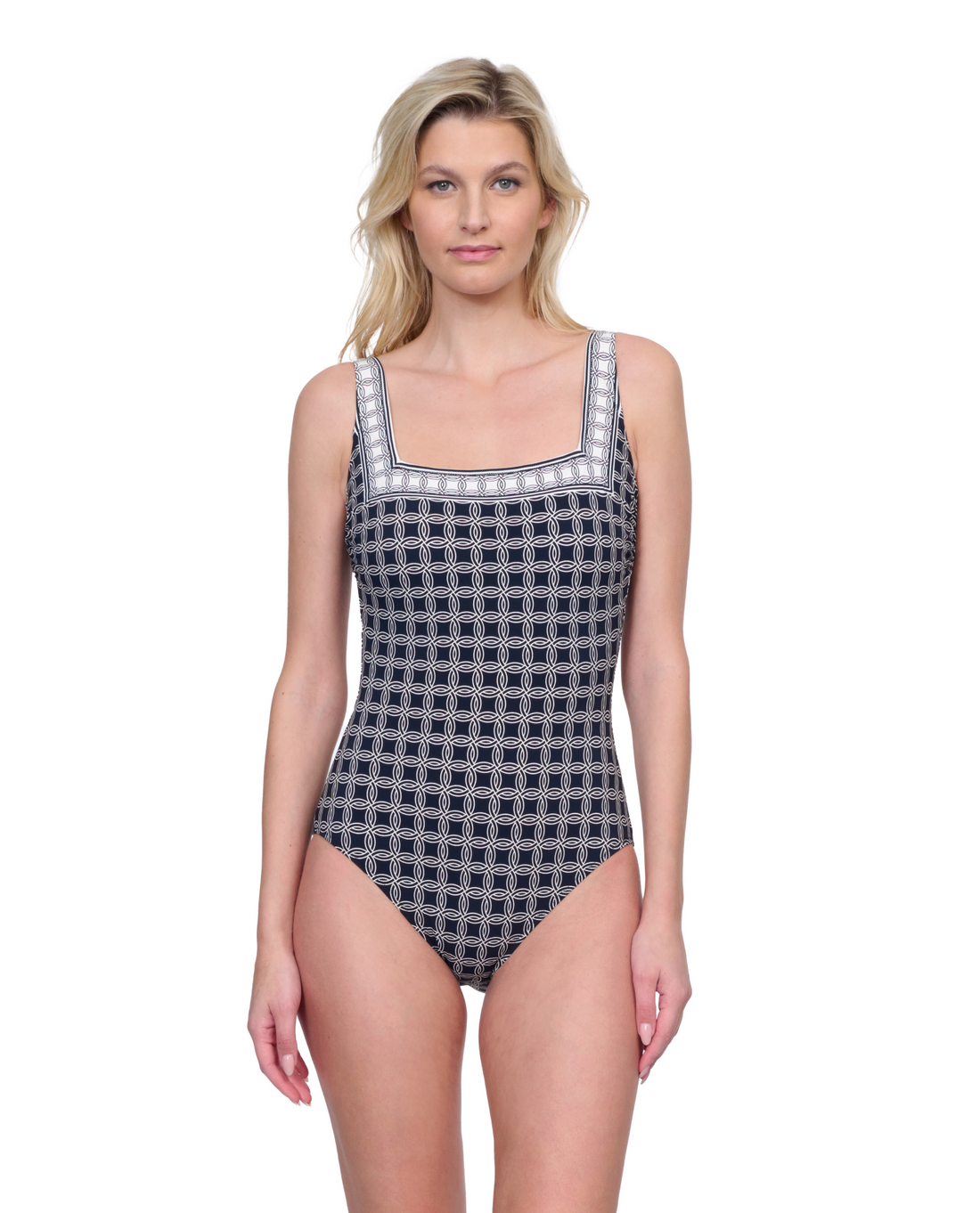 Gottex Golden Chic Square Neck One Piece