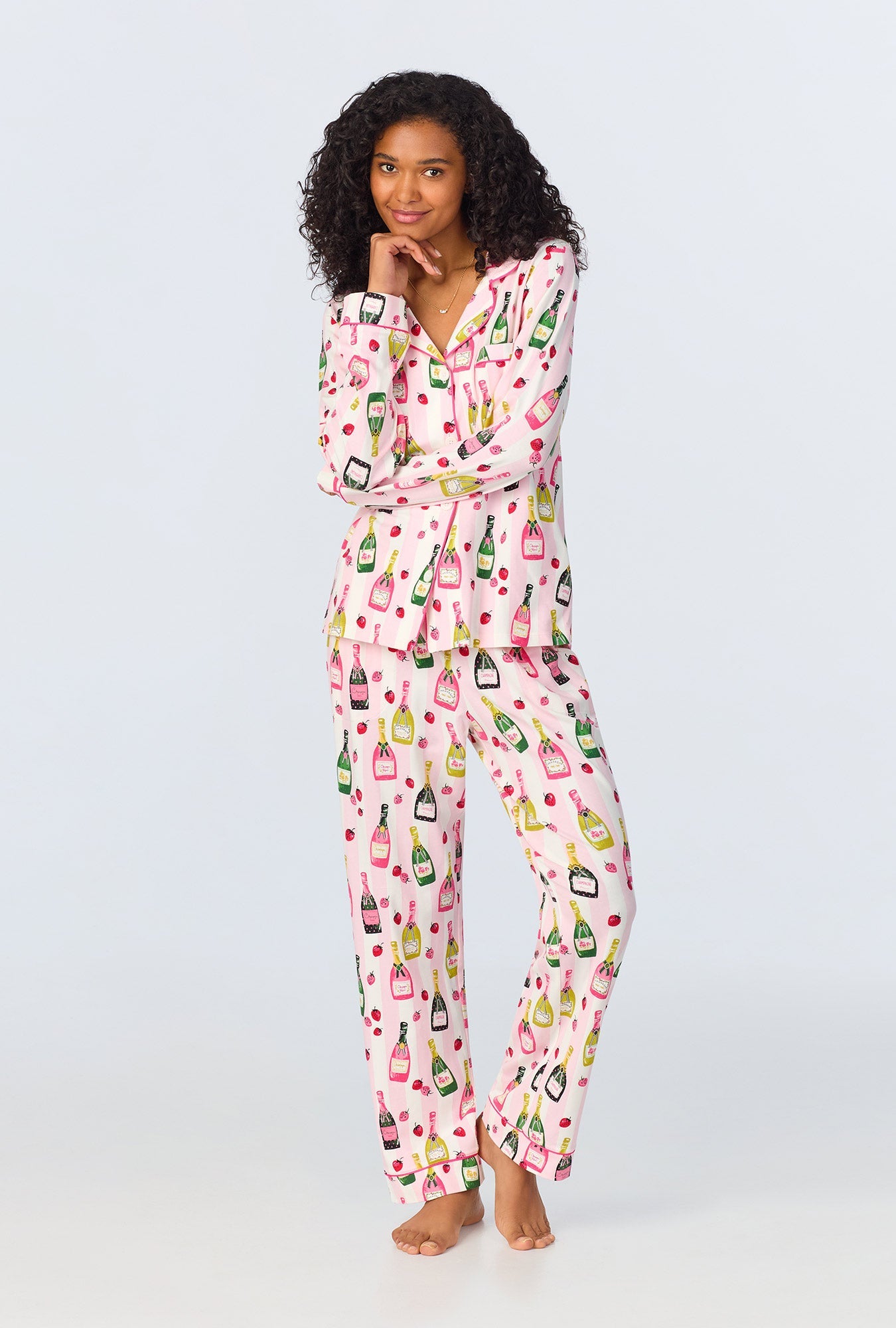 Bed Head Classic Stretch Jersey Long PJ