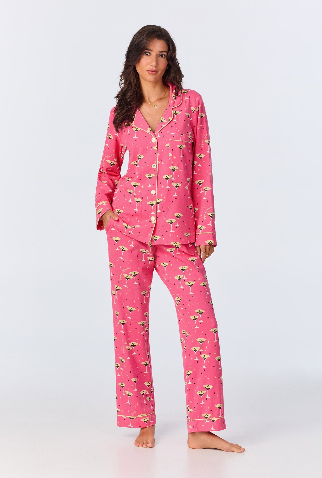 Bed Head Classic Stretch Jersey Long PJ