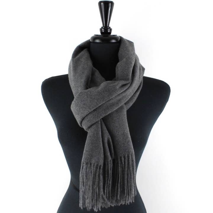 Pretty Persuasions Solid Color Cozy Soft Scarf