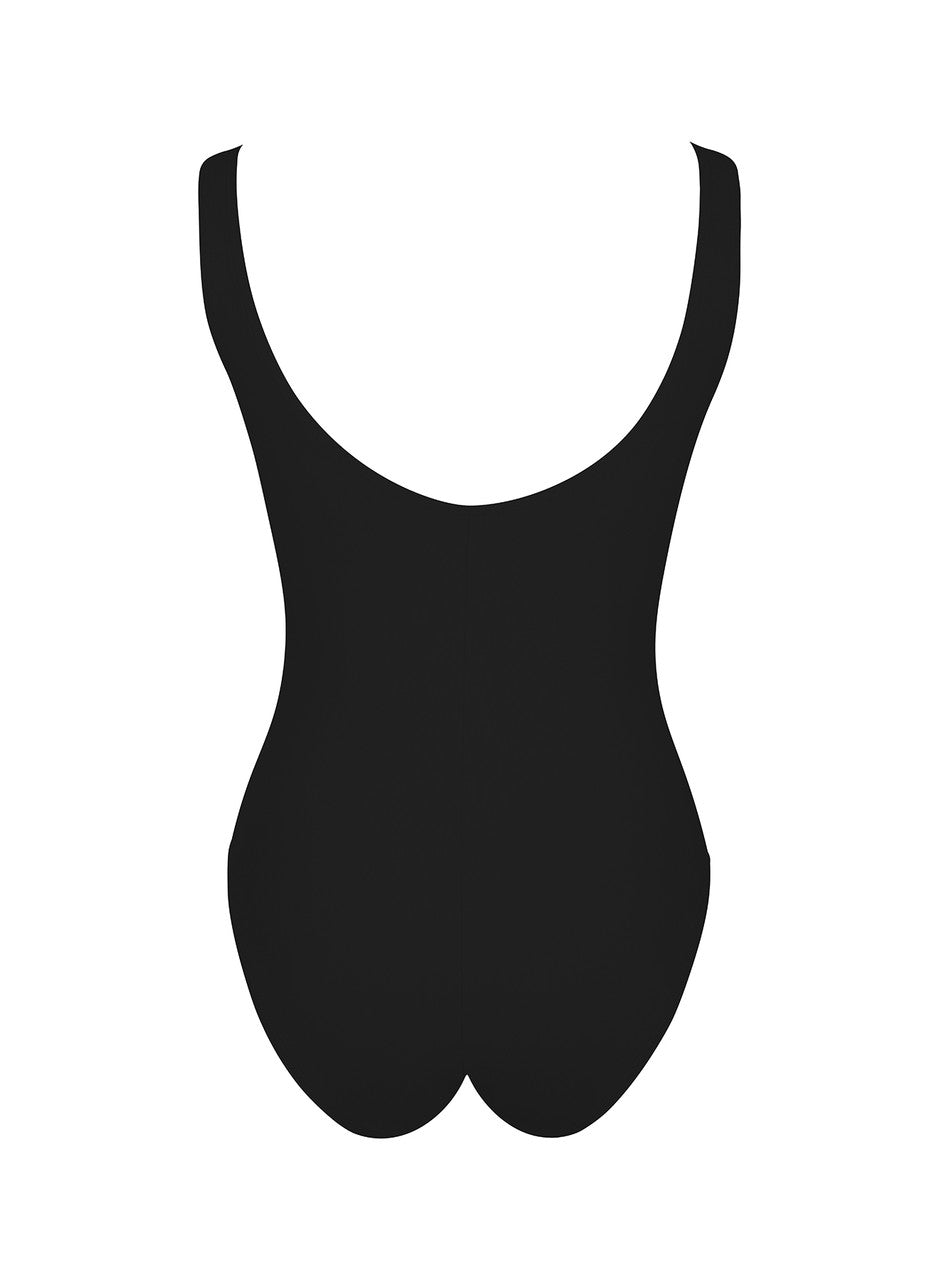 Karla Colletto Demi V-Neck One Piece