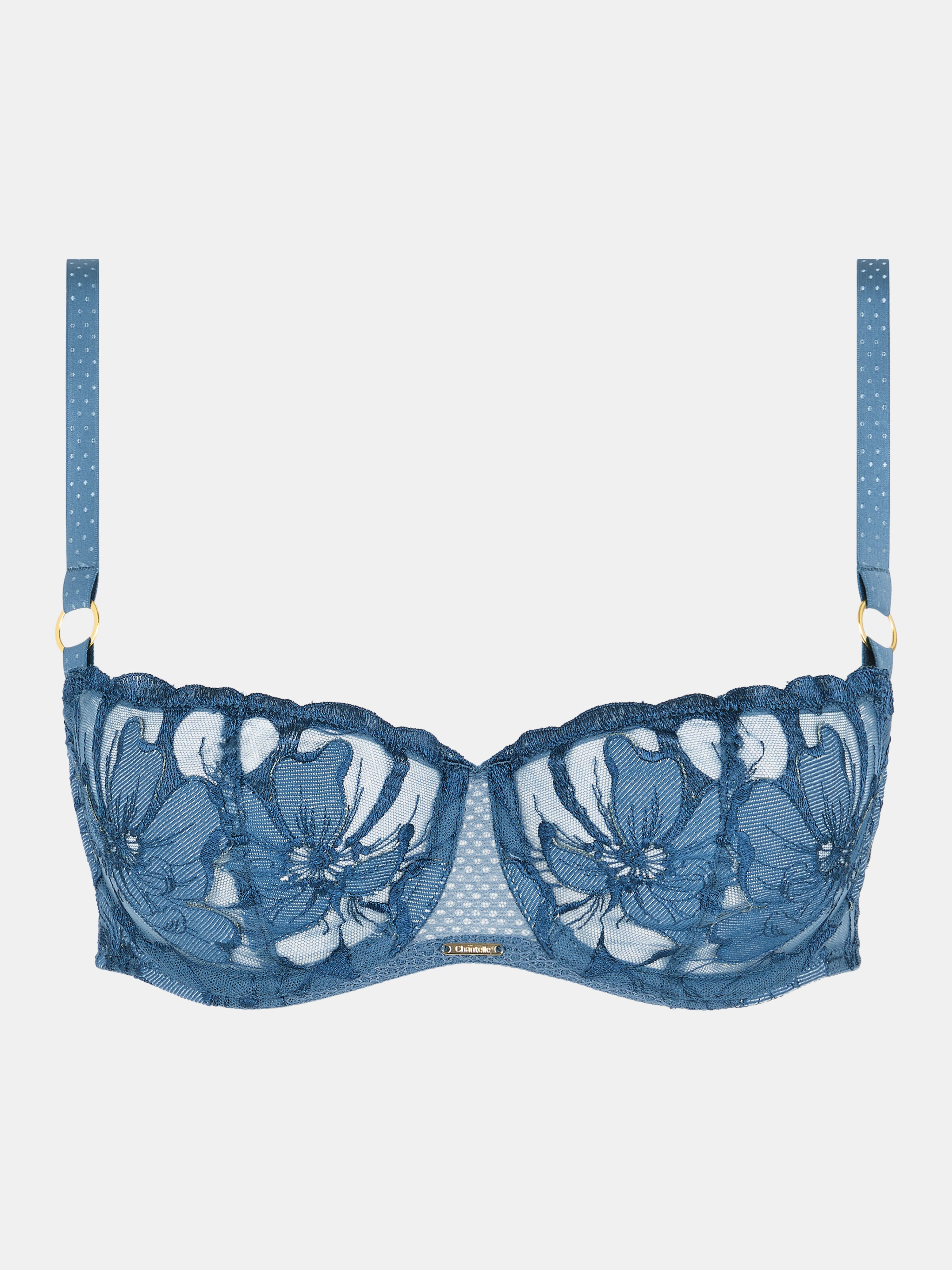 Chantelle Fleurs Signature Lace Unlined Demi Bra