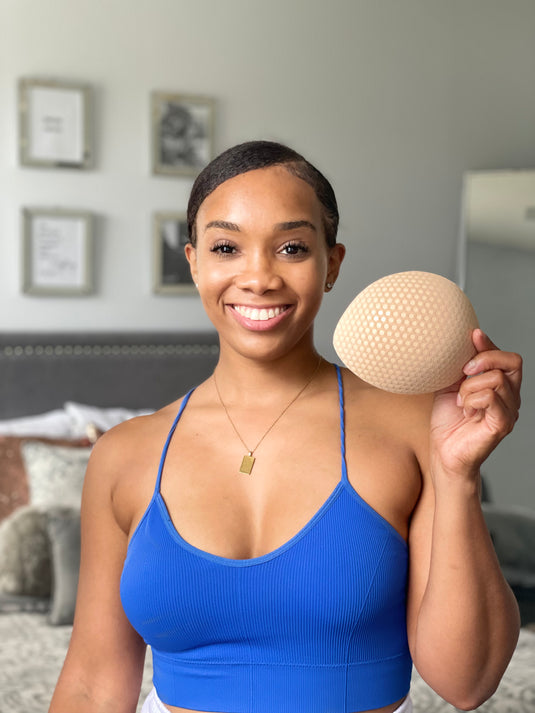 Honey Cloudz Ovals Push Up Bra Inserts