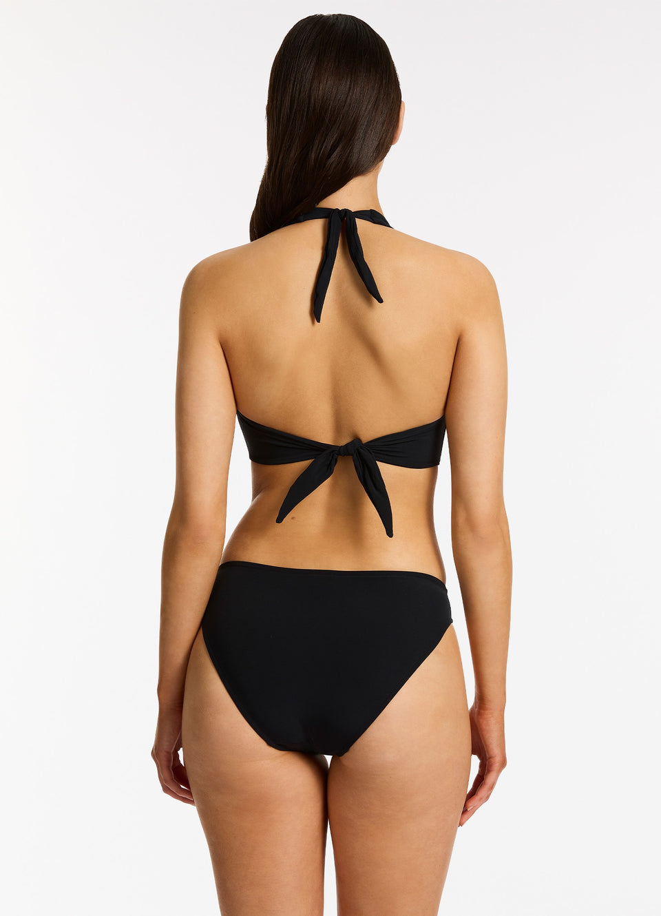 Jets Swim Twist Front Hipster Bikini Bottom