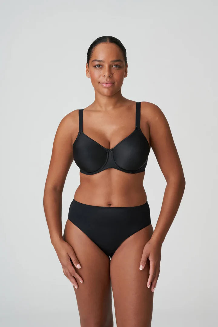 PrimaDonna Seamless Satin Full Cup Underwire Bra - Black