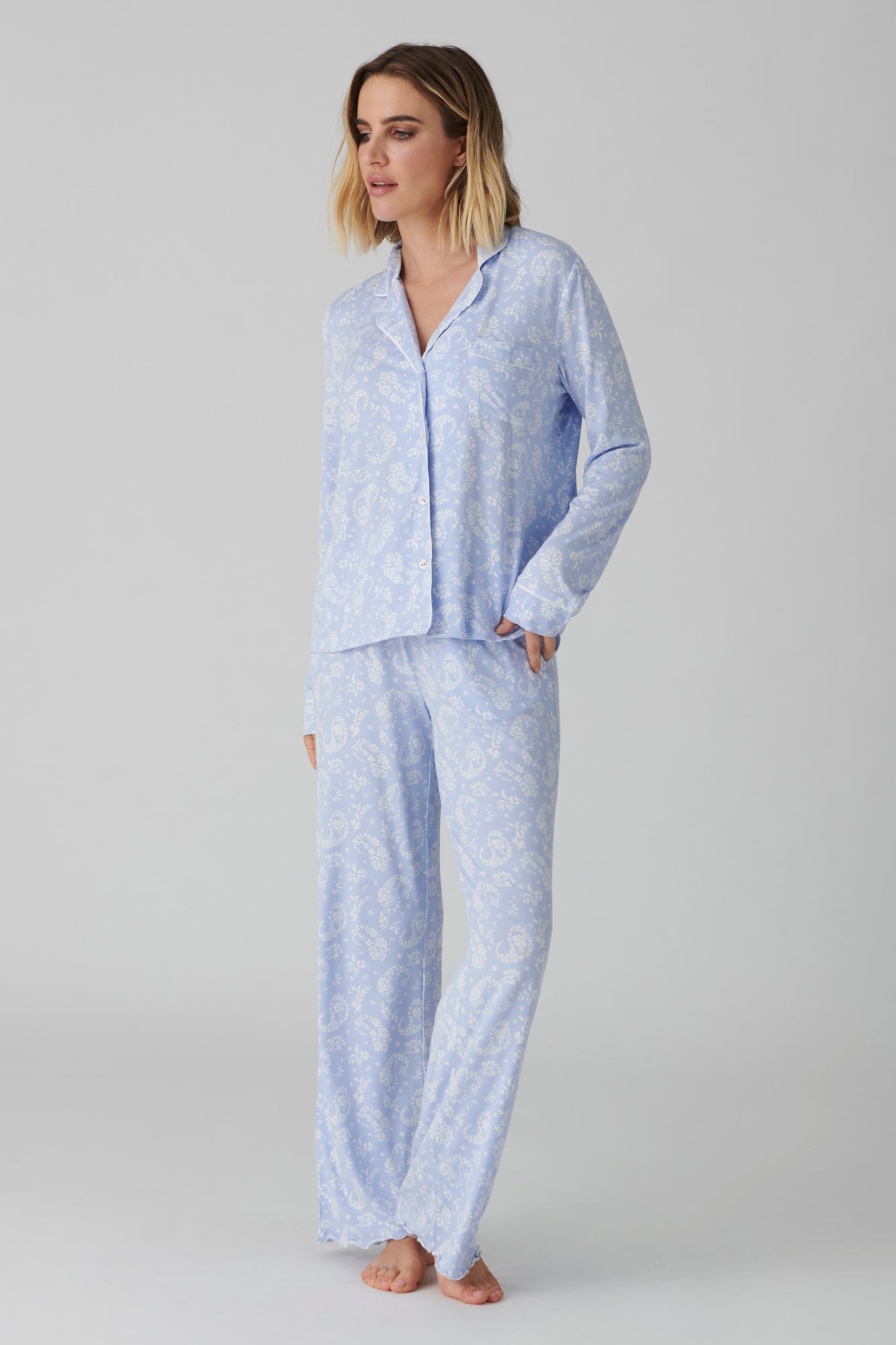 P.J. Salvage Pretty In Paisley PJ Set