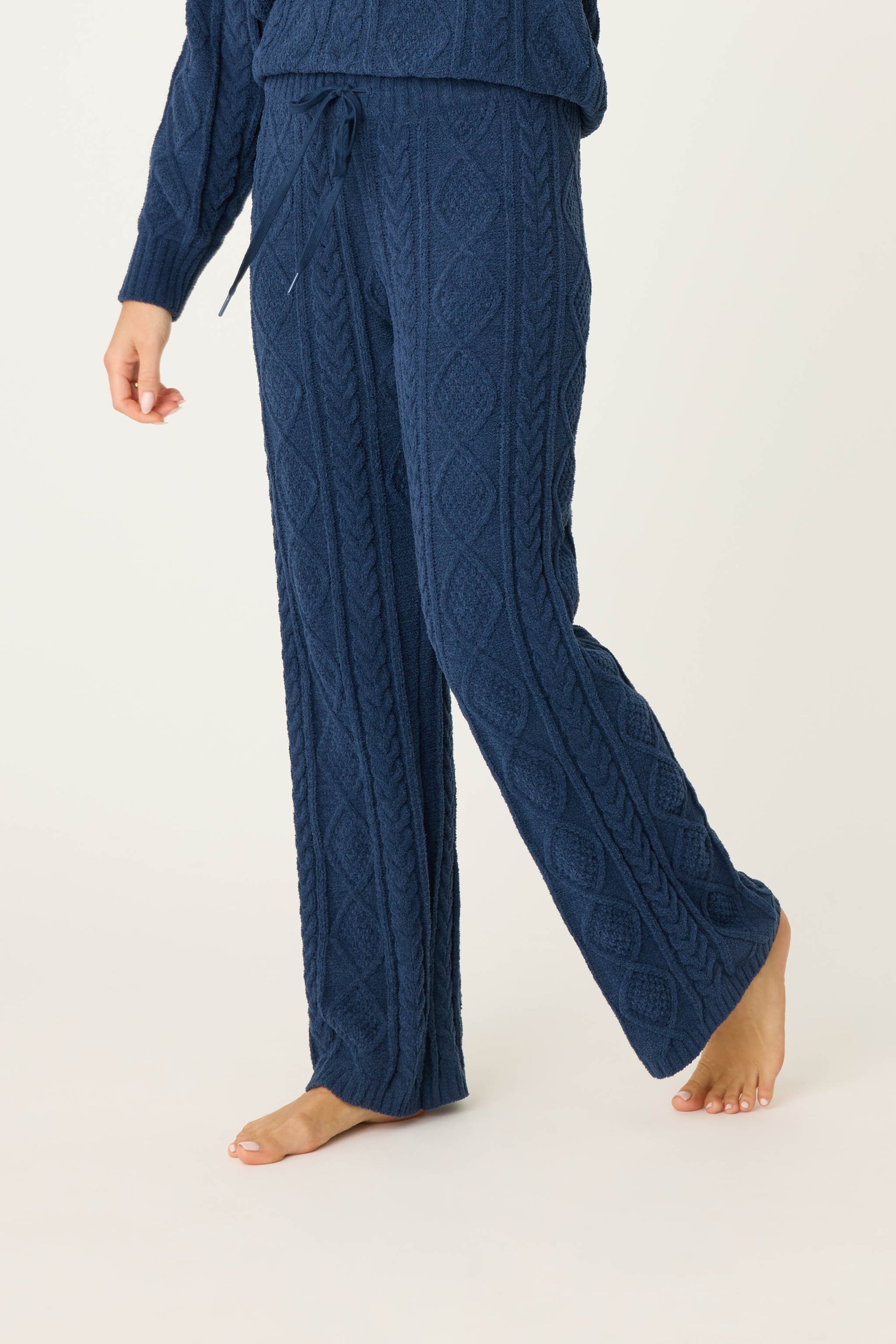 P.J. Salvage Chenille Cable Knit Lounge Pant