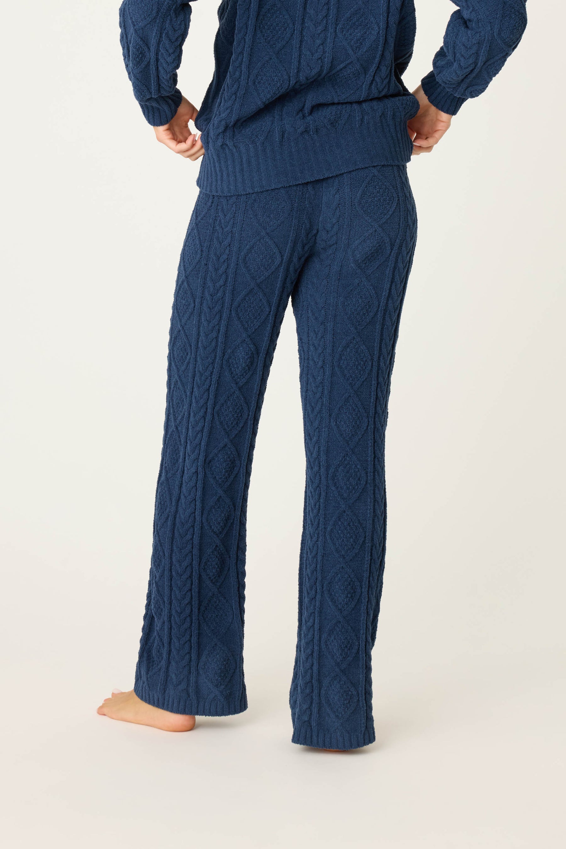 P.J. Salvage Chenille Cable Knit Lounge Pant