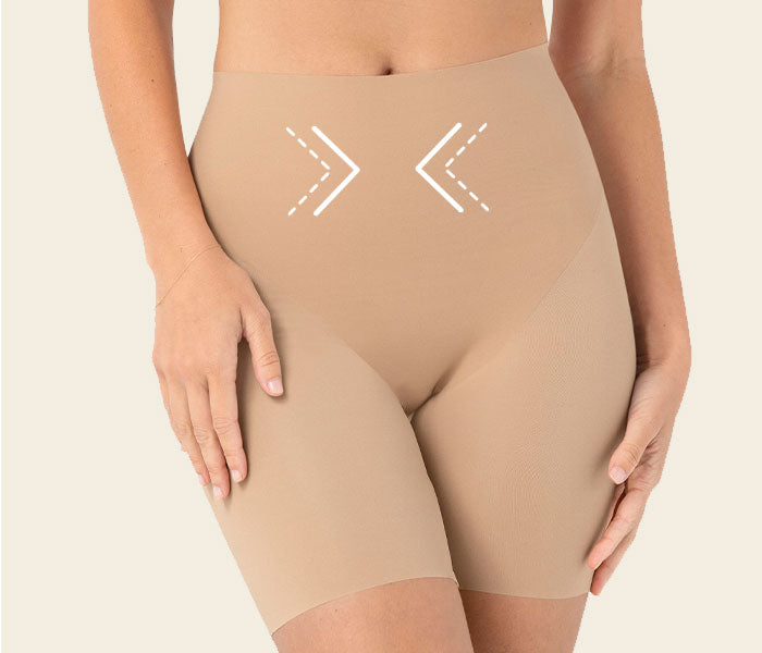 Leonisa Invisilift Seamless Butt Lifter Shaper Short