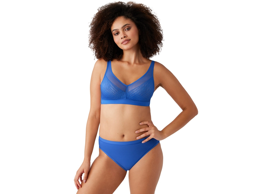 Wacoal Elevated Allure Wirefree Bra - Beaucoup Blue