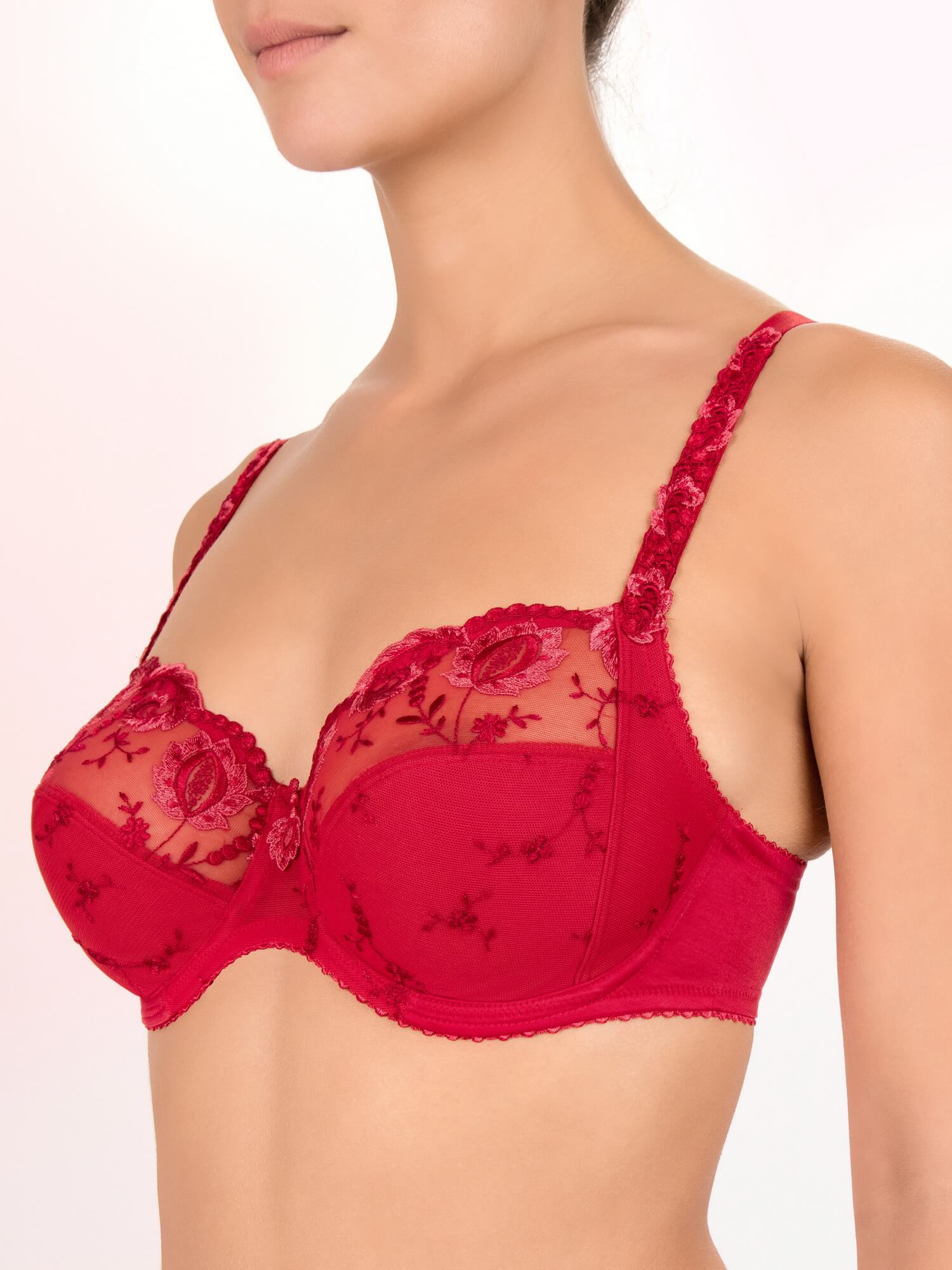 Conturelle Provence Full Cup Underwire Bra - Tango Red