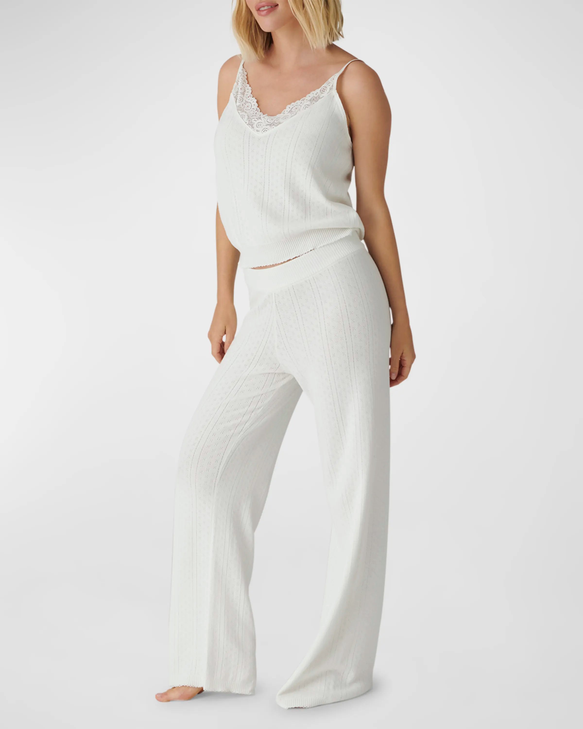 P.J. Salvage Sweetheart Pointelle Pant