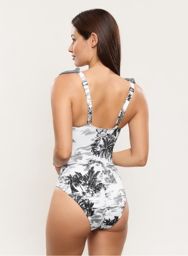 EmpreinteSwim Story Round Neck One Piece