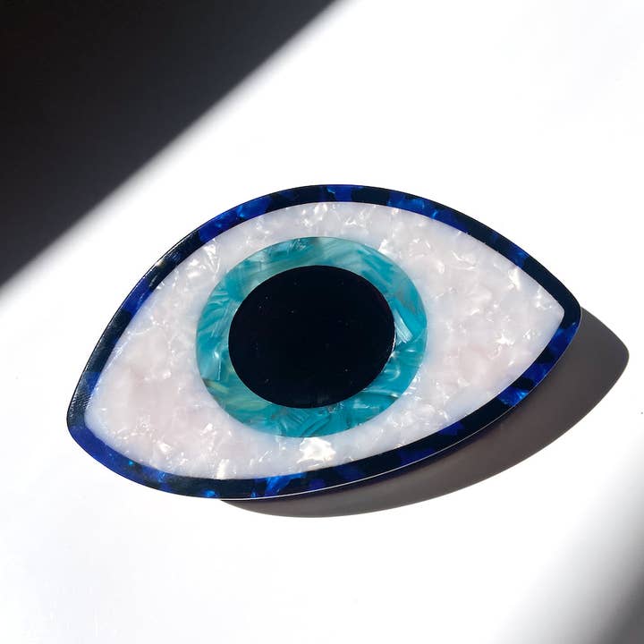 solar eclipse evil eye claw print