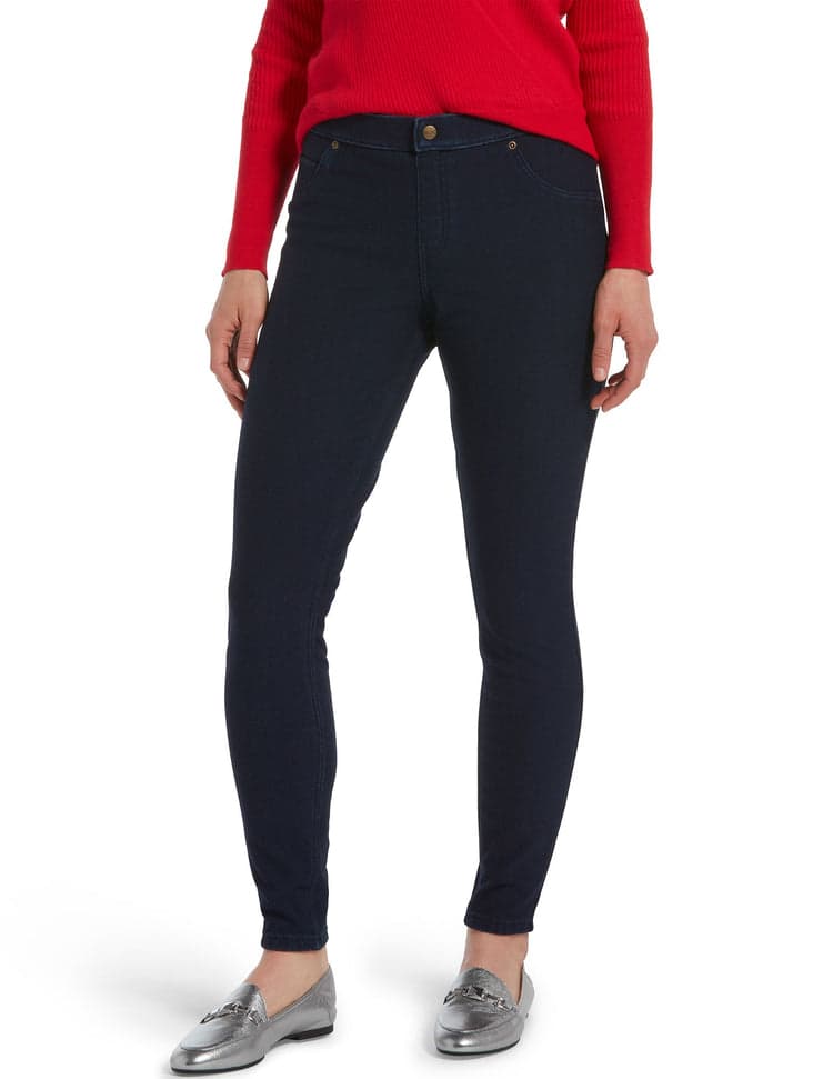 Hue Fleece Lined Denim Legging