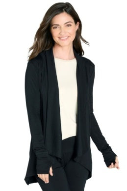 B.Up Laguna L/S Draped Cardigan