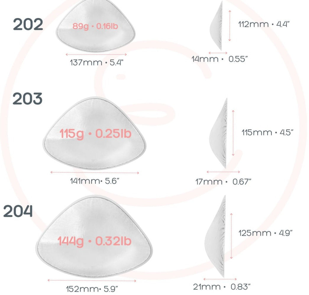 waterproof silicone breast prosthesis 