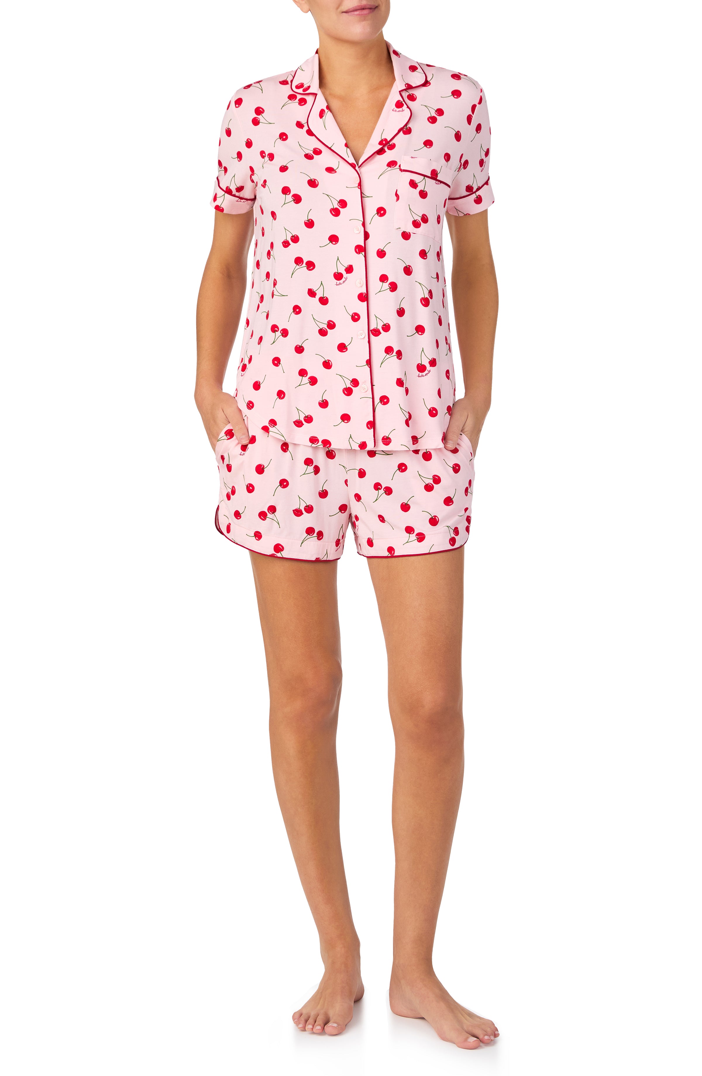 Kate Spade S/S Notch PJ Short Set