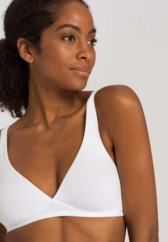 Padded Bra Top in prairie rose from the Allure collection from HANRO