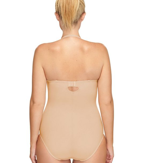 Wacoal L43905 Women's Red Carpet Nude Strapless Shaping Bodysuit